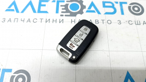 Hyundai Sonata 11-15 smart key, 4 buttons, chrome chipped, scratches