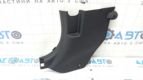 Front pillar trim lower left Hyundai Sonata 11-15 black
