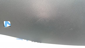 Front lower left center console trim for Hyundai Sonata 11-15, black, scratched