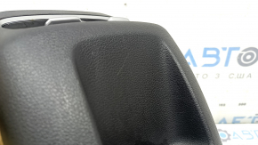 Rear center console trim with air vent for Hyundai Sonata 20-23, black, scratches, broken mount
