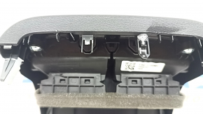 Rear center console trim with air vent for Hyundai Sonata 20-23, black, scratches, broken mount