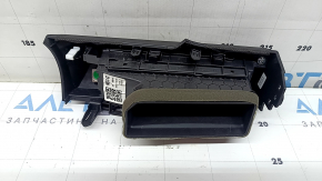 Left front panel trim with deflector for Hyundai Sonata 20-23, black