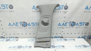 Right upper center pillar trim for Hyundai Sonata 20-22, gray, scratches