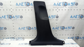 Lower left center pillar trim for Hyundai Sonata 20-22, black, scratches