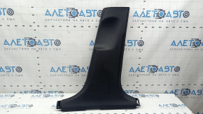Hyundai Sonata 20-22 lower right center pillar trim, black, scratches