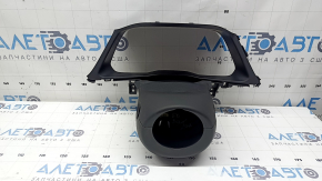 Black instrument cluster trim for the 2020 Hyundai Sonata