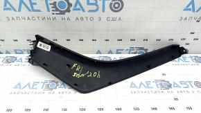 Hyundai Sonata 2023 black upper right front center console trim