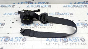 Passenger seat belt with pyropatron Hyundai Sonata 20-23 black, Korea, dry-cleanable