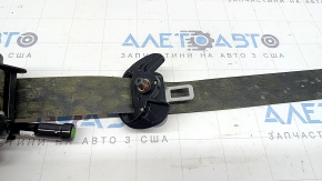 Passenger seat belt with pyropatron Hyundai Sonata 20-23 black, Korea, dry-cleanable