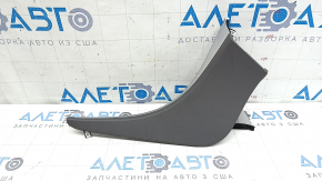 Front upper right center console trim for Hyundai Sonata 11-15, gray, worn