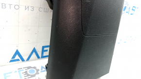 Rear center console trim for Hyundai Sonata 11-15, black, with deflectors, scratches