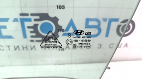 Front left door glass Hyundai Sonata 20-23