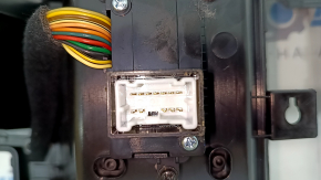 Hyundai Sonata 11-15 center console trim with cup holder and shifter trim, scratches, needs cleaning