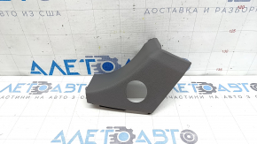 Left front panel trim for Hyundai Sonata 11-15, gray, under the start-stop button