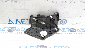Left front panel trim for Hyundai Sonata 11-15, gray, under the start-stop button