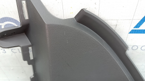 Hyundai Sonata 11-15 gray lower right dashboard trim, scratched