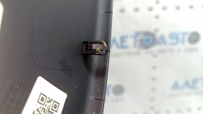 Side upper left front center console trim for Hyundai Sonata 20-23, black, Korea, crack in mount, scratches