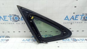 Rear right window, blind glass, Hyundai Sonata 20-22, chrome, scratches on chrome