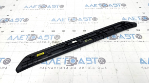 Black outer front right door sill plate for Hyundai Sonata 20-22