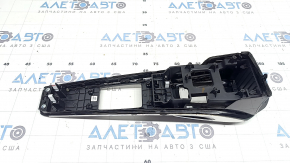 Hyundai Sonata 20-23 gearshift lever cover, glossy black with chrome, Korea, HEV, chrome peeling, scratches