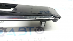 Hyundai Sonata 20-23 gearshift lever cover, glossy black with chrome, Korea, HEV, chrome peeling, scratches
