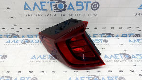 Left outer fender light for Hyundai Sonata 20-23 halogen, missing fragment