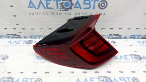 Left outer fender light for Hyundai Sonata 20-23 halogen, missing fragment