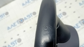 Audi A4 B8 13-16 black leather steering wheel, no buttons, 4 spokes, scratches