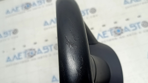 Audi A4 B8 13-16 black leather steering wheel, no buttons, 4 spokes, scratches