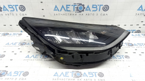 Right front headlight for Hyundai Sonata 20-23 LED, without mount, for polishing