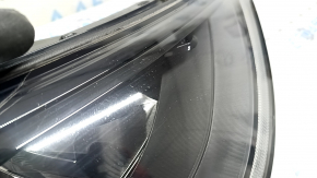 Right front headlight for Hyundai Sonata 20-23 LED, without mount, for polishing