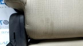 Rear row of seats 2nd row Jeep Cherokee KL 14-18 cloth beige, shot