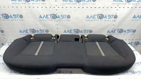 Rear seat cushion for Hyundai Sonata 20-22, black and gray fabric, dry-cleanable