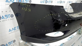 Lexus RX350 RX450h 10-15 bare rear bumper with parking sensors, black