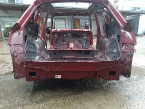 Audi Q5 80A 18-24 Rear Panel, 2-Piece, Body-Mounted, Red
