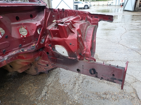 Front left quarter panel for Audi Q5 80A 18-24 on the body, red