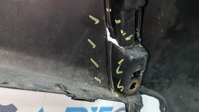 Lexus RX350 RX450h 13-15 bare front bumper, rest for parking sensors and headlight washers, black, pressed, cracks, scratches