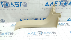 Right trunk opening trim for Lexus RX350 RX450h 10-15 beige, worn