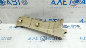Left trunk opening trim for Lexus RX350 RX450h 10-15 beige, worn