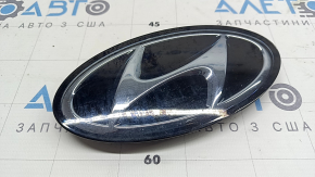 Hyundai Sonata 20-23 radiator grill emblem under radar, air under glass, sand