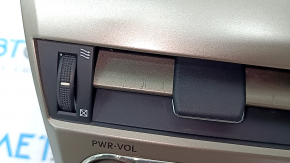 Lexus RX350 RX450h 10-15 head unit with climate control and deflectors, scratches