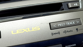 Lexus RX350 RX450h 10-15 head unit with climate control and deflectors, scratches