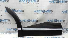 Hyundai Ioniq 5 22-24 black lower rear right door trim