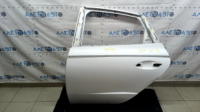 Bare rear left door Hyundai Sonata 20-23 white WC9