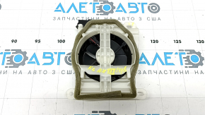 Lexus RX350 RX450h 10-15 driver's seat back blower fan with bracket, crack in mount