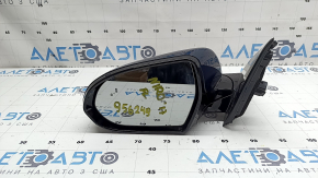 Left side mirror assembly Kia Niro 17-22, 10 pins, black ABP, turn signal, BSM