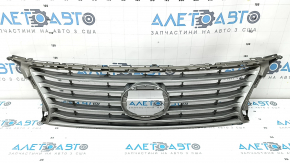 Radiator grille Lexus RX350 RX450H 13-15 rest, without emblem and chrome molding, scratch