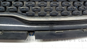 Kia Niro 17-19 HEV radiator grille, PHEV frame structure, gloss black with chrome molding, chips