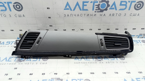 Right dashboard air vent deflector Kia Niro 17-19, gloss black frame, bumpers