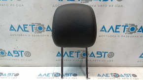Front left headrest for Mercedes C-class W205 15-21, dark gray leather, non-folding